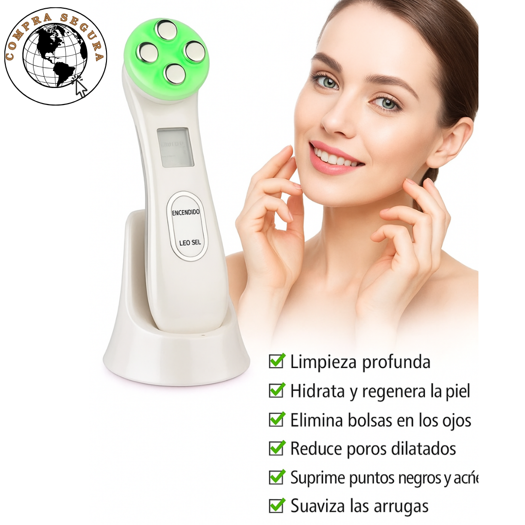 LumiSkin Pro – Masajeador Facial con Radiofrecuencia
