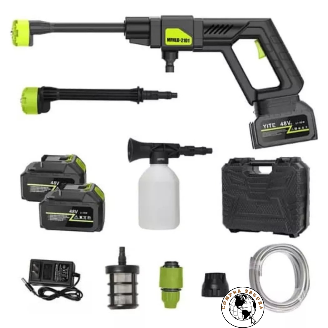 AquaFuerza 48V – Hidrolavadora Inalámbrica