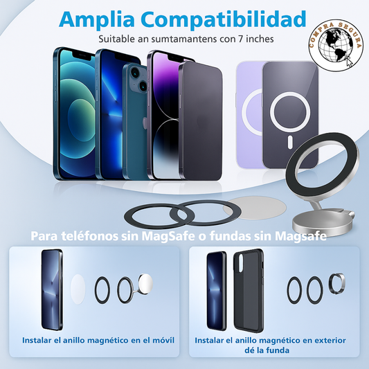Soporte Magnético 360° para Celular