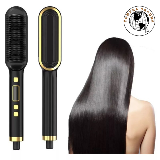 LissPro Clip-Cepillo Alisador 2 en 1