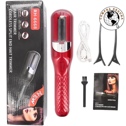 Maquina Quita Orquilla y Cepillo Secador – Cortadora de pelo inalámbrica con carga USB