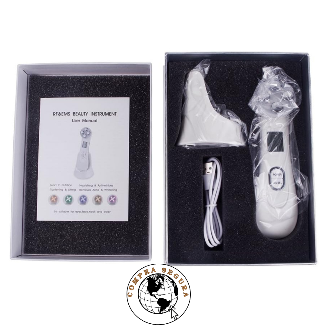 LumiSkin Pro – Masajeador Facial con Radiofrecuencia