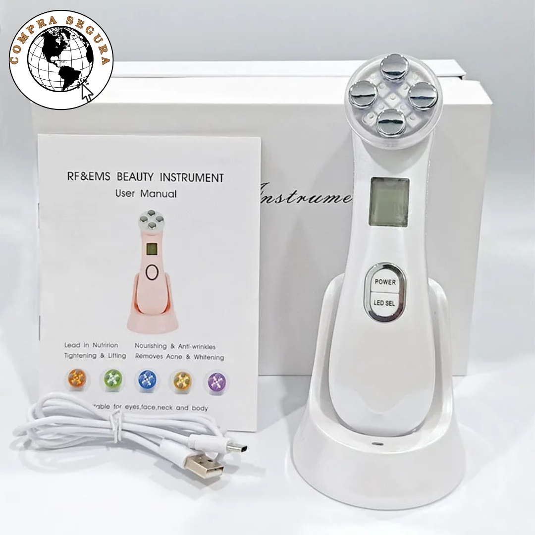 LumiSkin Pro – Masajeador Facial con Radiofrecuencia