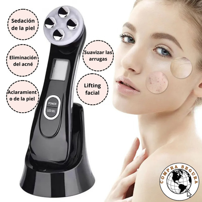 LumiSkin Pro – Masajeador Facial con Radiofrecuencia