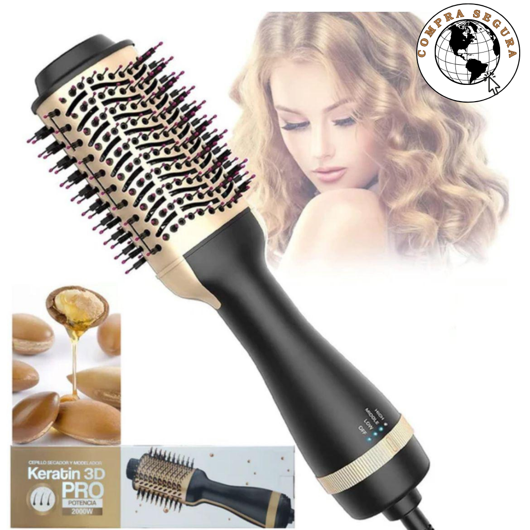 "Solidtrend Hair Pro Kit 4 en 1 – Alisa, Seca, Moldea y Riza"