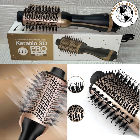"Solidtrend Hair Pro Kit 4 en 1 – Alisa, Seca, Moldea y Riza"