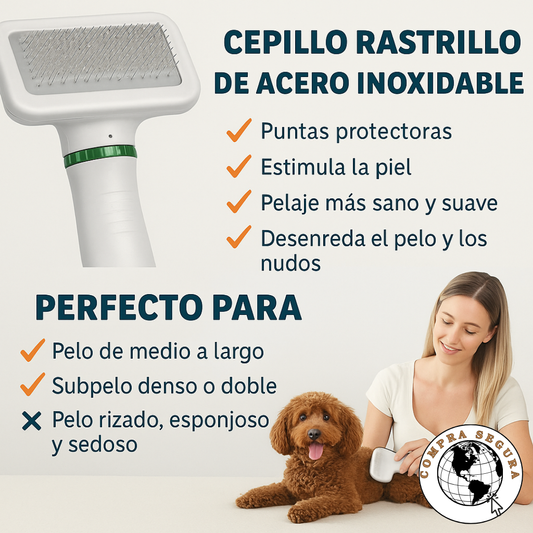 Cepillo Secador Para Mascotas
