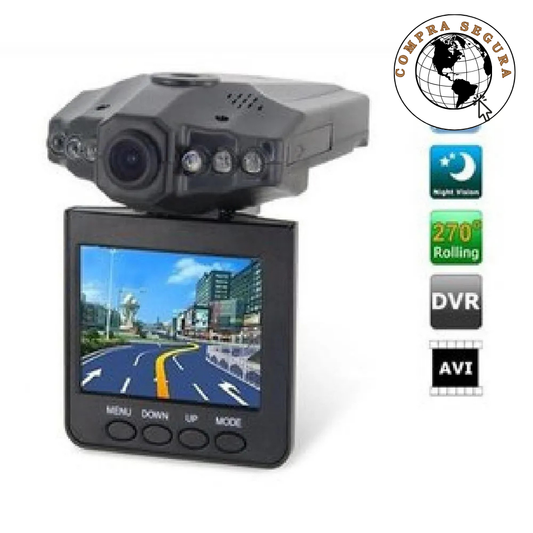 "NoctiCam Andina – Cámara de Seguridad para tu Carro"